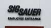 Employee entrance at SIG SAUER